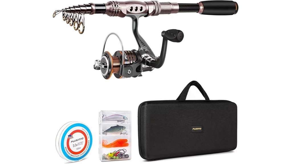 carbon fiber telescopic reel