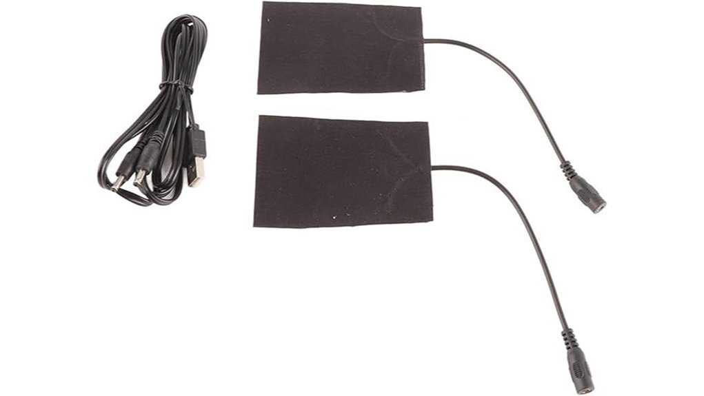 Travel Heating Pads (USB, Flexible) Keep You Warm Everywhere 13 carbonfiber dualusb outdoor heater