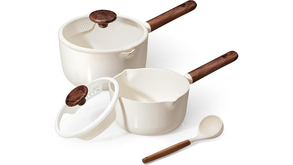 Best Saucepan Sets Every Chef Swears By 1 carote 2qt 3qt set