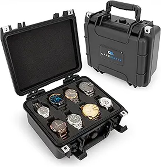 casematix 8 holder waterproof watchcase