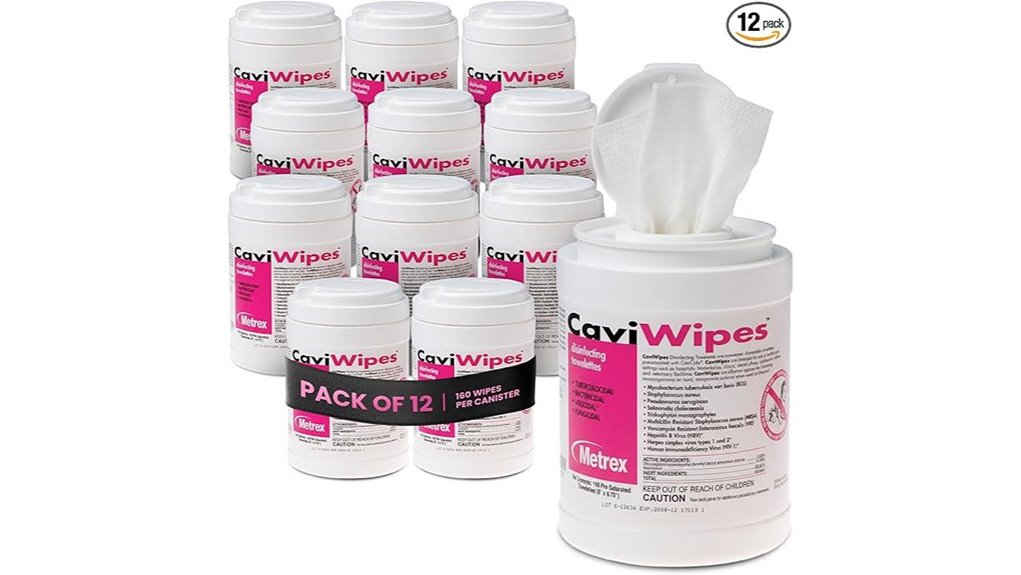 caviwipes healthcare disinfectant 160