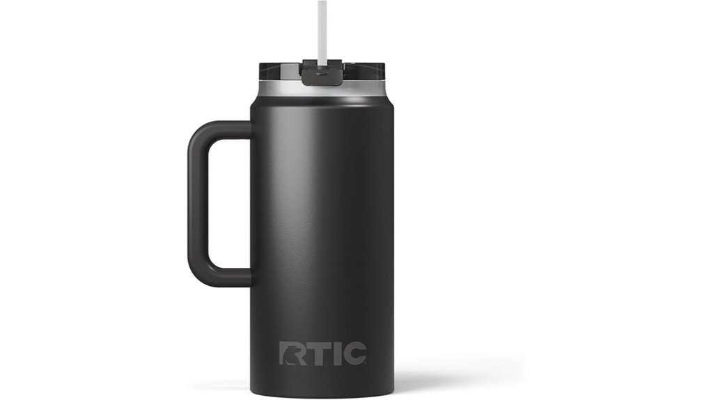 Best Insulated Tumblers for Road Trips: Hot & Spill-Resistant 2 ceramic lined 64oz tumbler
