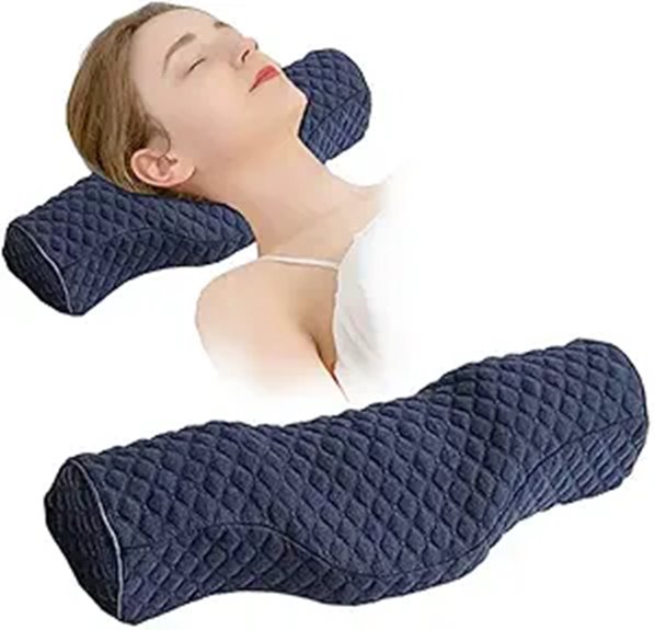 Travel Pillows for Side Sleepers: No Neck Strain 15 cervical memory foam pillow