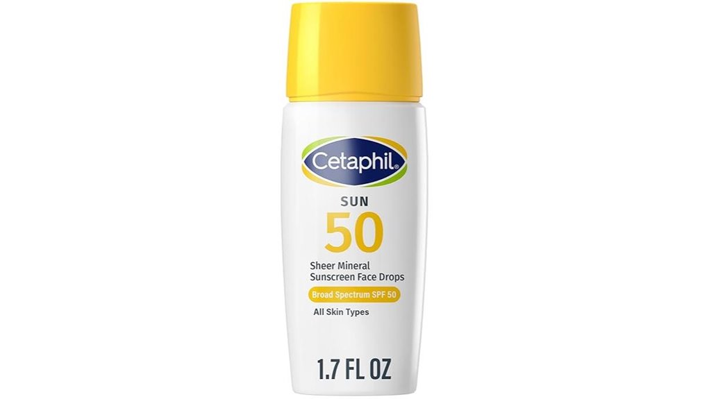 Top Travel Sunscreens Sensitive Skin Can Trust (No Sting) 7 cetaphil sheer sunscreen spf50