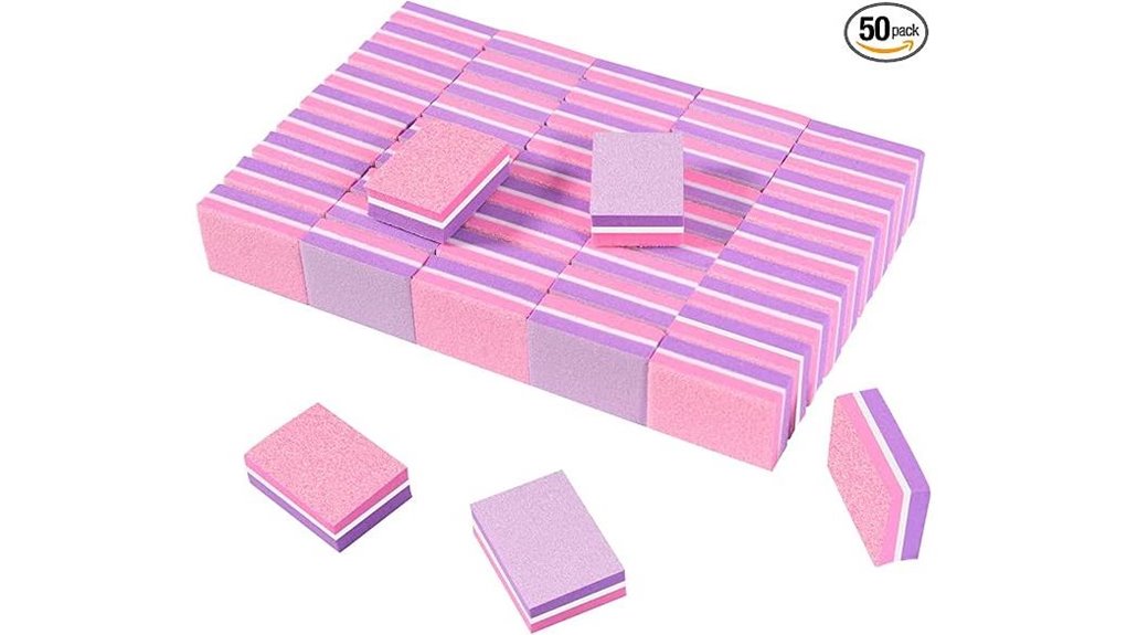 Must-Have Nail Buffer Block Set (Mini) for Every Nail Artist 12 cgbe 50 pack nail buffer