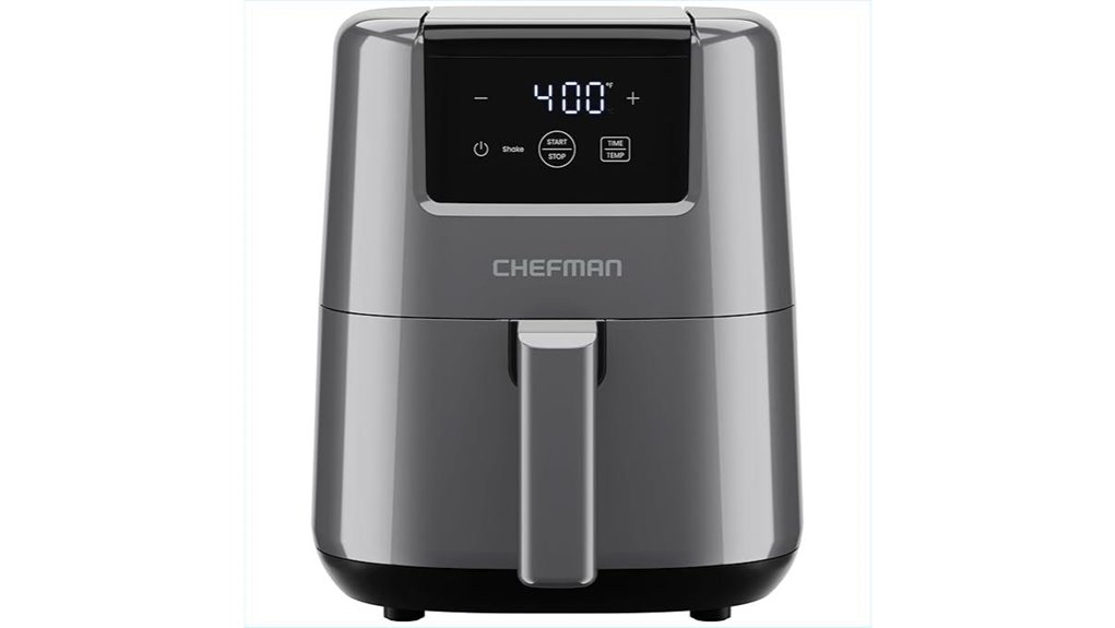 Air fryer (compact countertop) That's Perfect for Quick, Healthy Meals 12 chefman 2 qt grey fryer