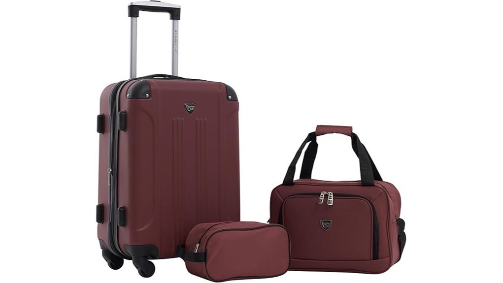 chicago expandable spinner luggage