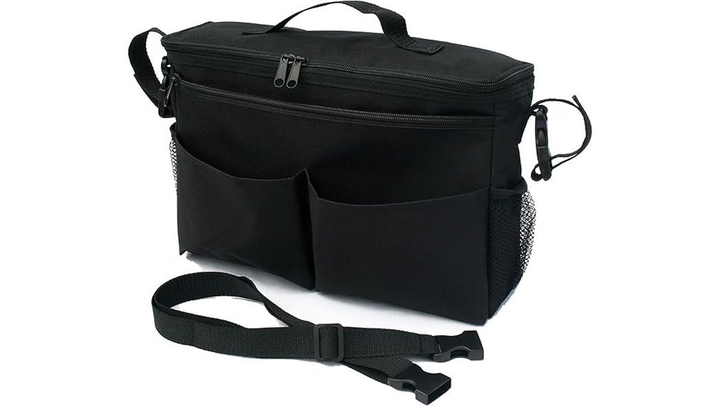 Stroller Organizers With Easy‑Access Pockets for Airport Trips 12 childress universal stroller cooler