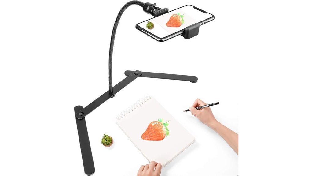 chromlives overhead phone stand