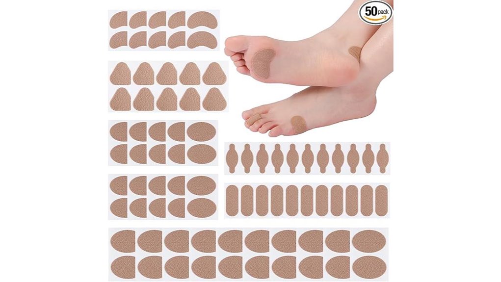 chumia 100 piece moleskin pads