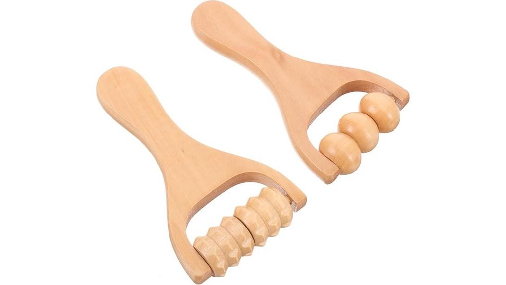 Top Manual Roller Travel Foot Massagers to Soothe Your Feet 14 ciieeo dual wooden rollers