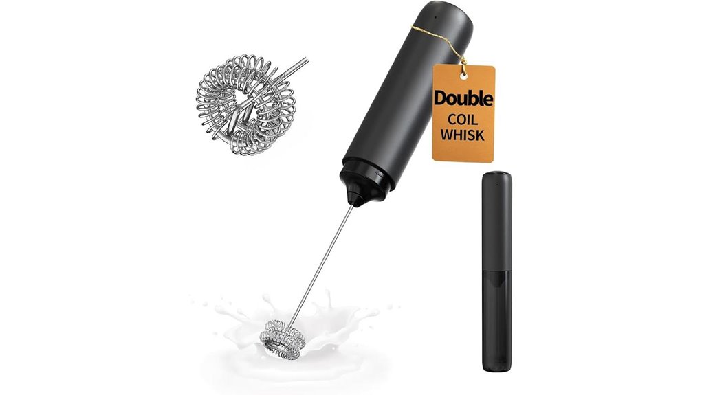 The Best Compact Milk Frothers for Travel (Battery/USB) 1 circle joy milk frother