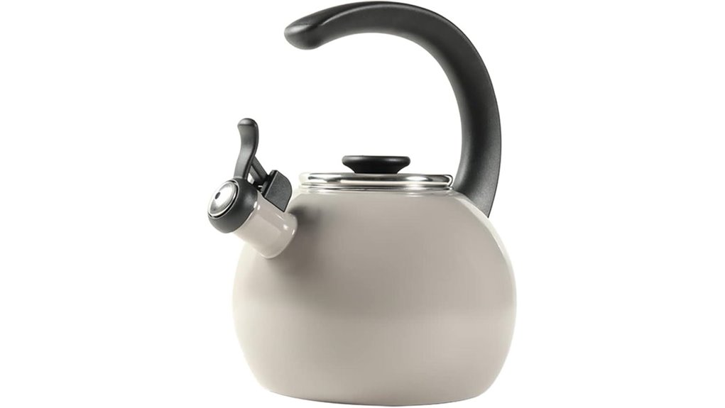 Best Stovetop Tea Kettle: Turn Every Sip Into Delight 9 circulon gray flip up teakettle