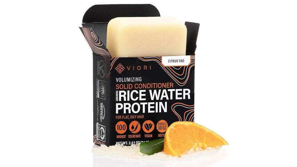 Top Travel-Friendly Solid Conditioner Bars Detangle Smoothly 12 citrus rice water conditioner