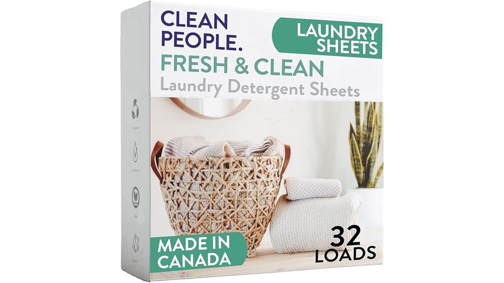 Laundry Detergent Sheets For Handwashing: The Ultimate Pick 7 clean people 32 pack sheets