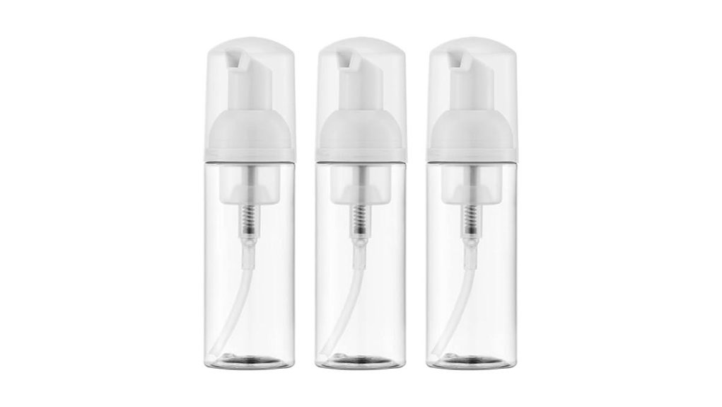 clear 2oz foam pump