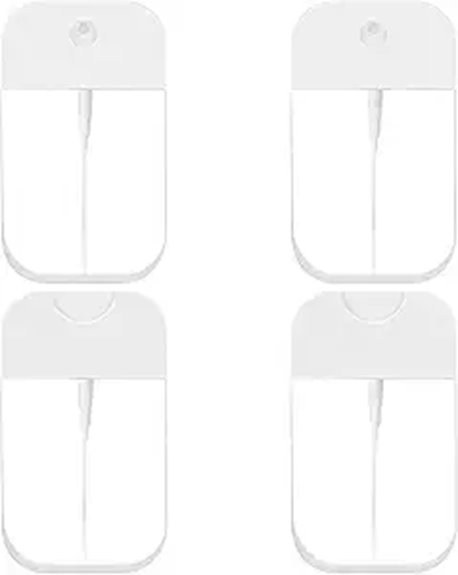 Must-Have Refillable Sanitizer Spray Bottles for On-the-Go 3 clear 50ml atomizer vials
