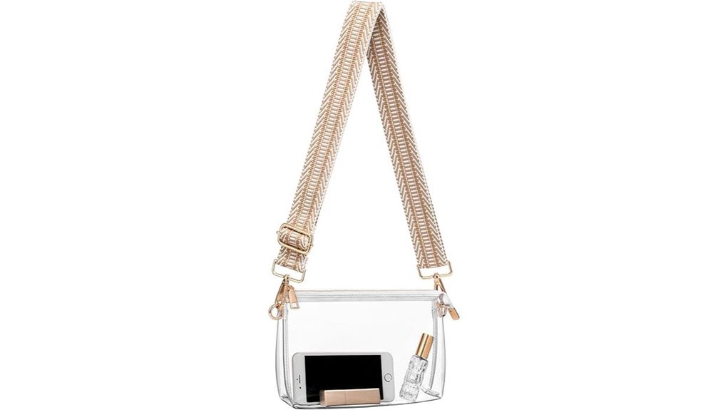 clear crossbody concert sports