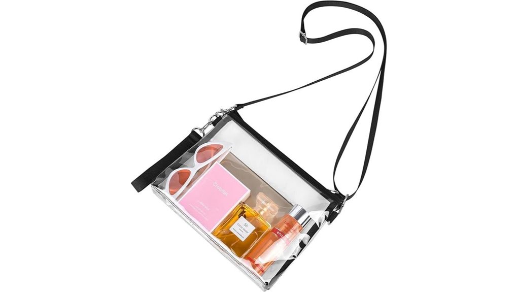 clear detachable stadium bag