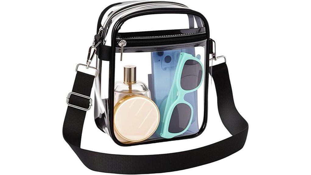 clear event work bag