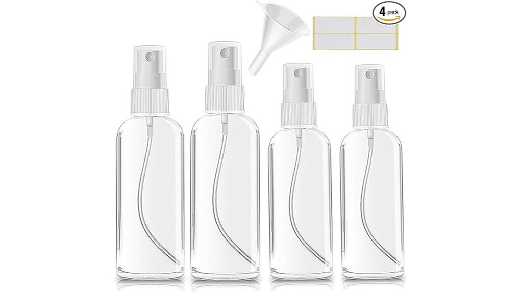 Mini Spray Bottles That Keep Fabric Fresh Instantly 1 clear mini spray 1oz 1 7oz