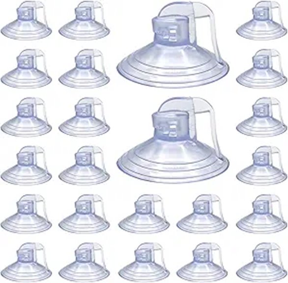 Strong‑Grip Suction Hooks That Stick in Traveler Bathrooms 10 clear pull suction cups