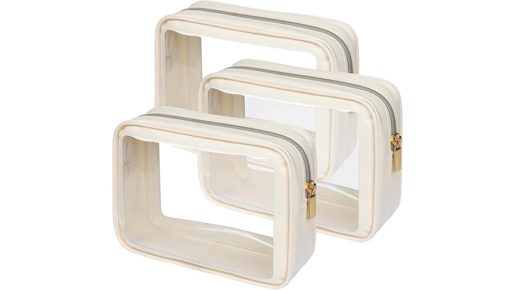 clear tsa approved water resistant bag