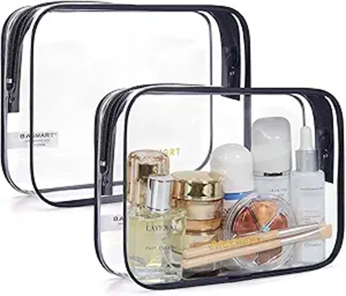 Best Clear Toiletry Bags for TSA‑Friendly Airport Security 8 clear tsa toiletry set