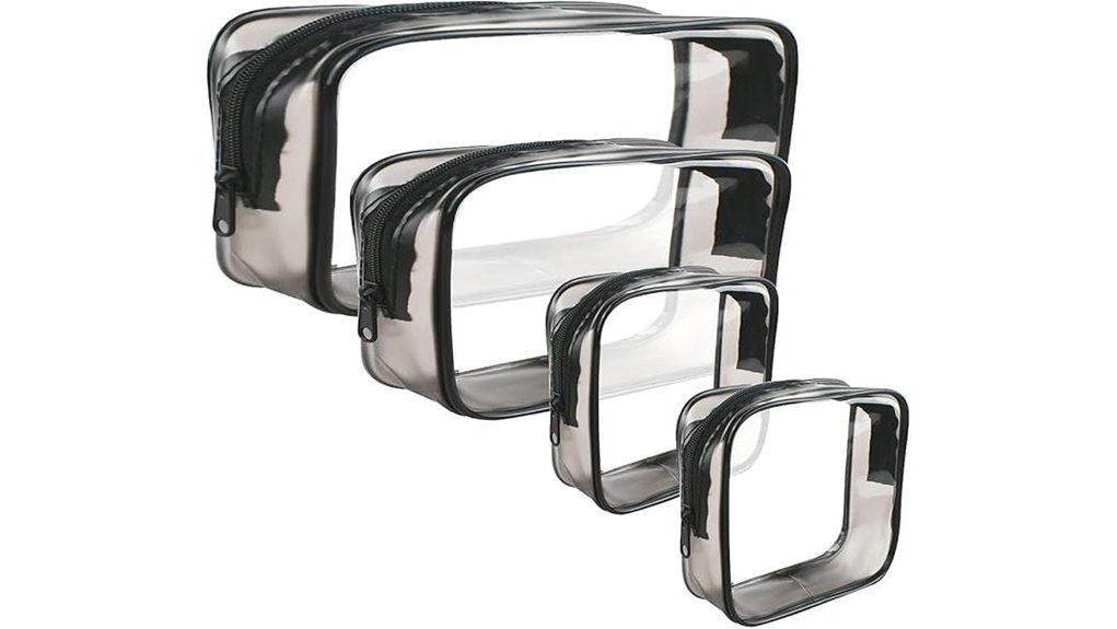 Durable Clear Pouches for Airport Security—What Travelers Love 5 clear tsa waterproof pouches