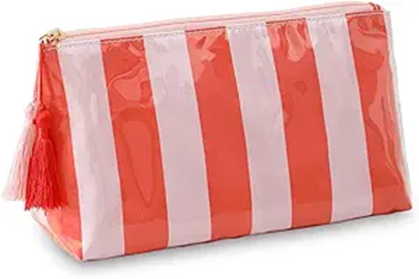 Must‑Have Makeup Bags with Easy‑Clean Liners (Spill Resistant) 2 clear waterproof makeup bag