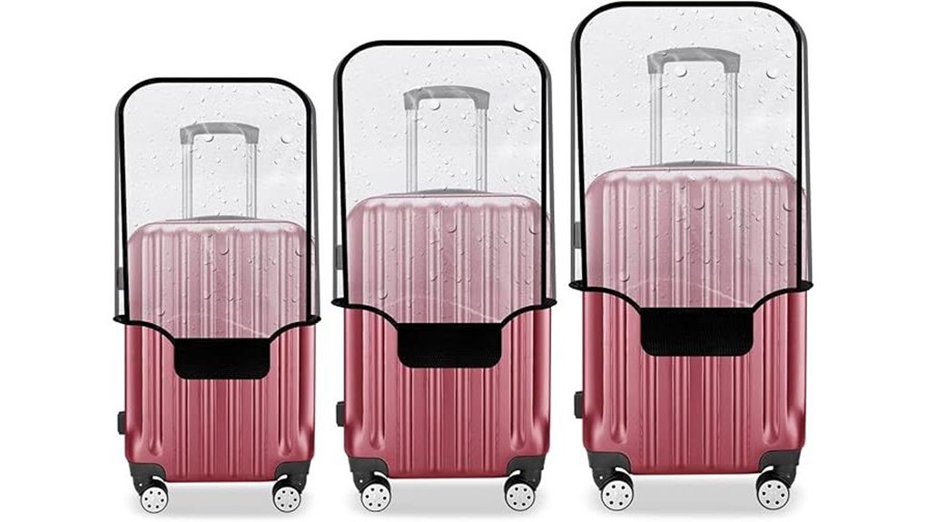 Ultimate Luggage Covers to Guard Against Dust, Scuffs & Rain 9 clear waterproof tsa covers