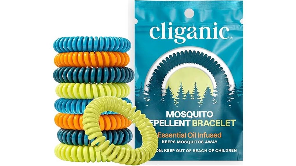 Insect-Repellent Wearables For Travel: Bands & Clips That Bite 3 cliganic deet free 25 pack bracelets