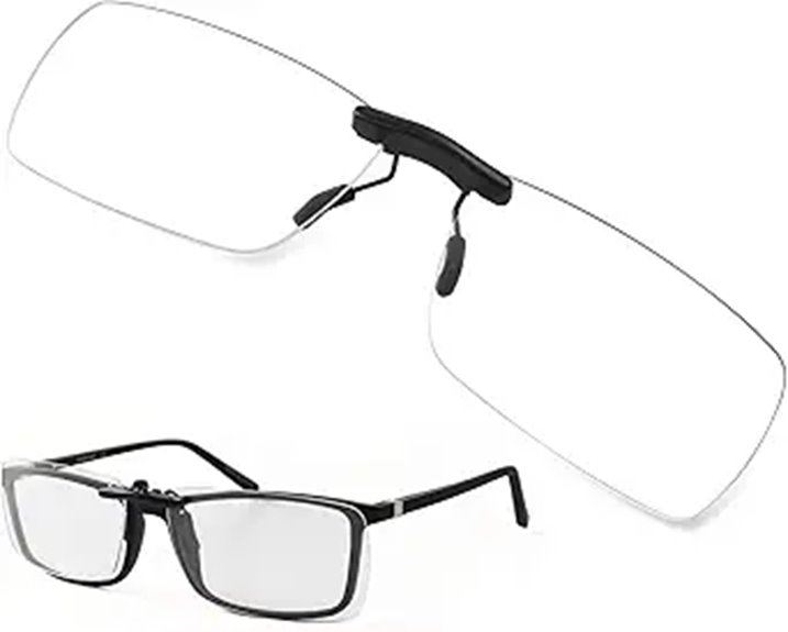 clip on fonhcoo blue light glasses