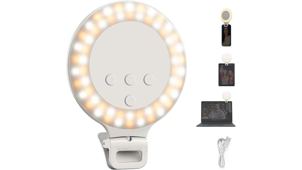 Clip‑On Phone Lights That Warm and Flatter on the Go 14 clip on neewer 3 8 3w