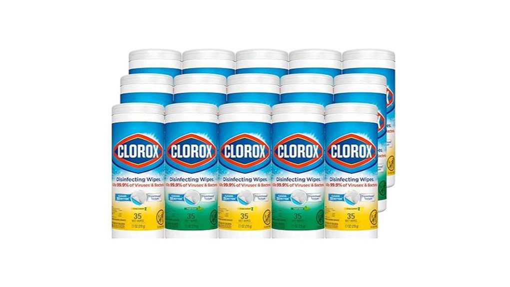 clorox lemon fresh wipes