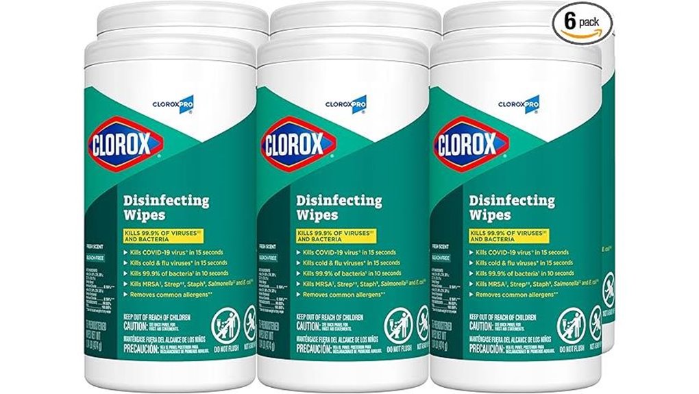 cloroxpro fresh 75 pack wipes