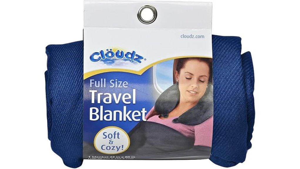 The Compact Travel Blankets That Pack Small for Cold Cabins 8 cloudz cozy compact blanket
