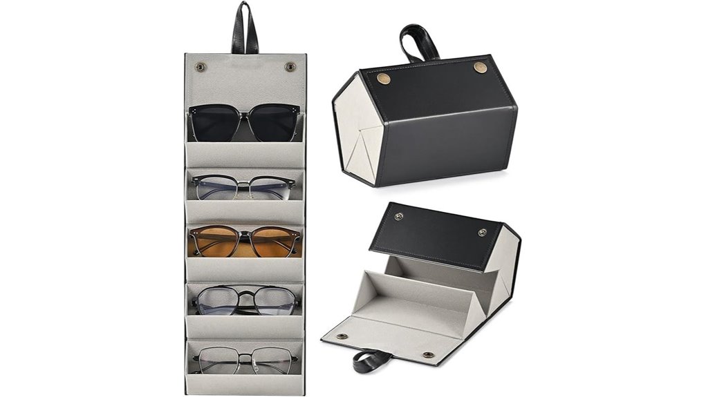 co z 5 slot sunglass organizer