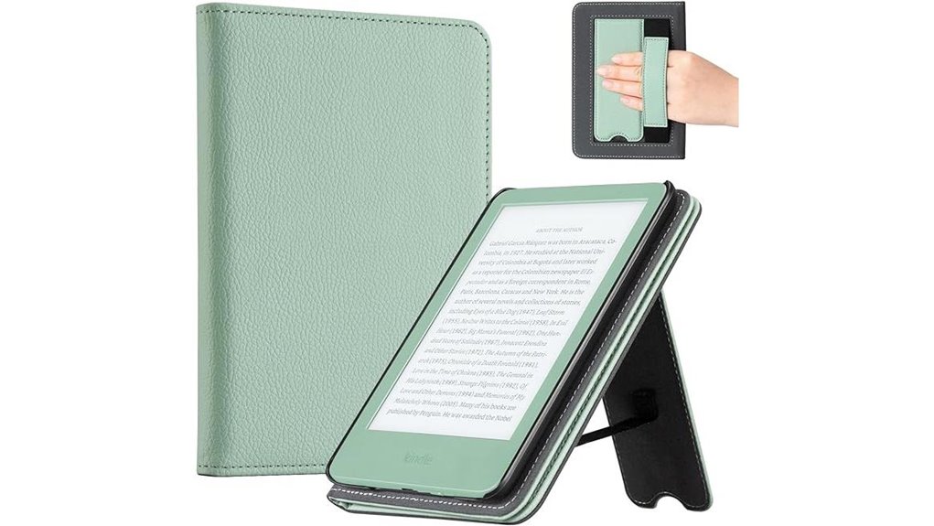 Best E-Reader Cases With Stands That Keep Books Safe 6 cobak kindle leather stand