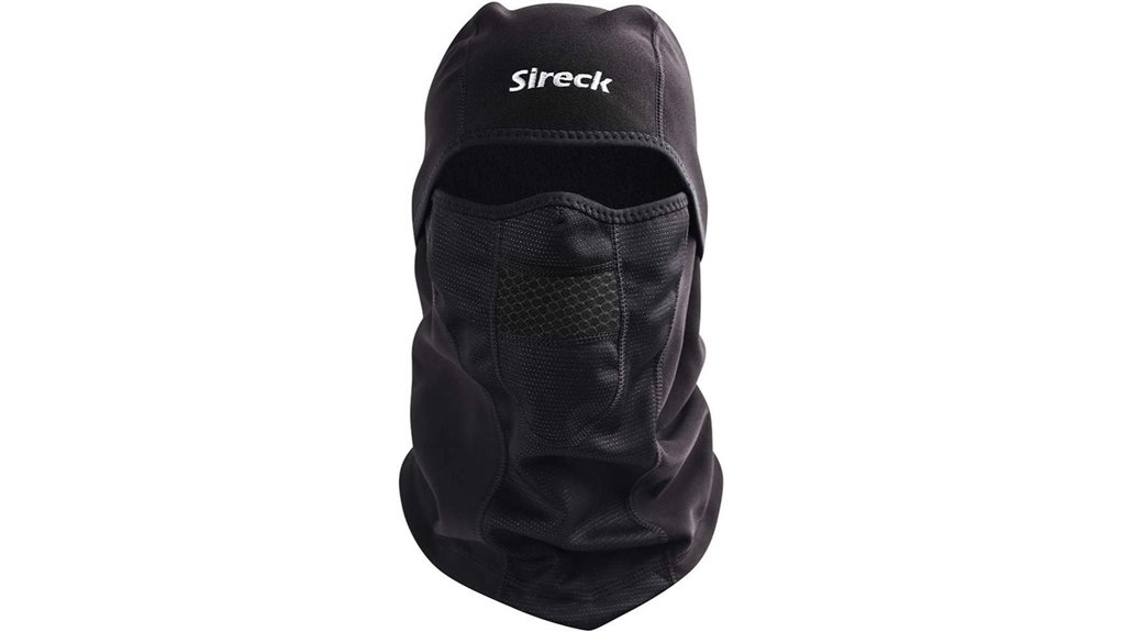 cold water resistant fleece balaclava