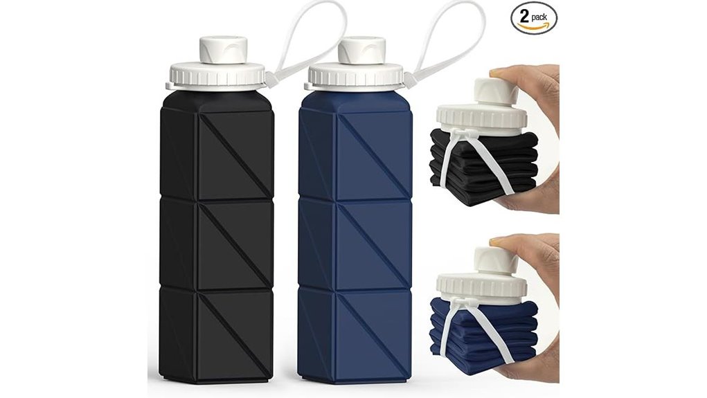 collapsible 20 6oz silicone 2 pack