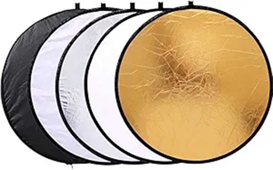 collapsible 5 in 1 photo reflector