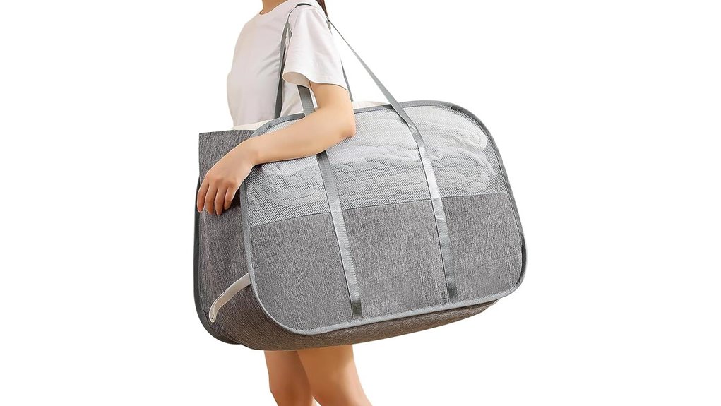 Packable Laundry Hampers for Long Stays (Pop-up Options) 3 collapsible 95l laundry basket