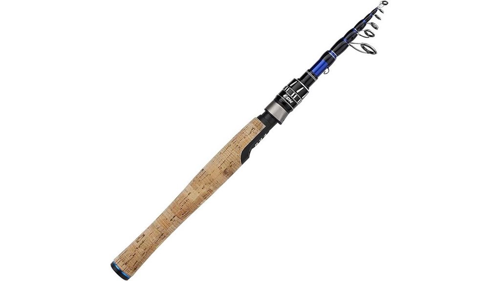collapsible carbon fishing rod
