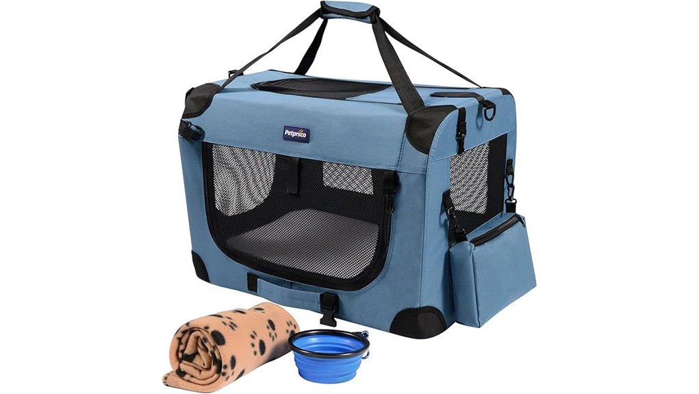Packable Pet Crates for Travel (Soft‑Sided) Who Travelers Love 14 collapsible dog cat crate