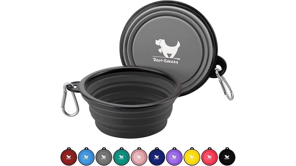 The Best Collapsible Water Bowls for Traveling With Pets 4 collapsible dog travel bowls