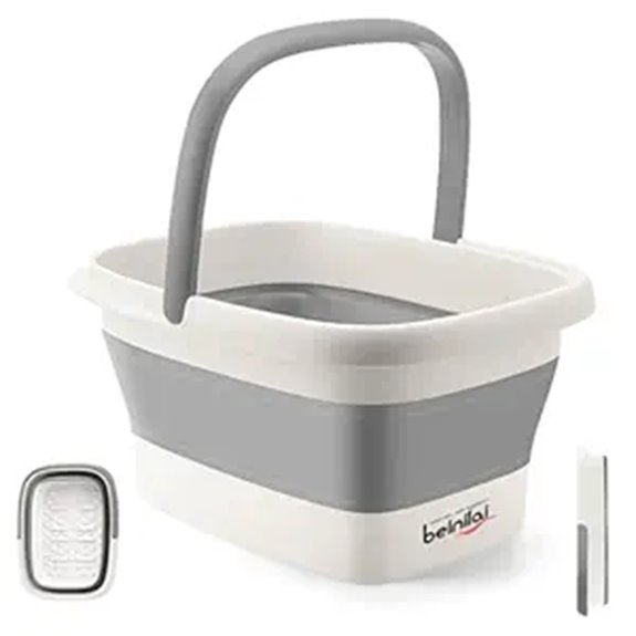 Foot Soak Bags (Collapsible Basin) for Top Relaxation 12 collapsible foot bath basin