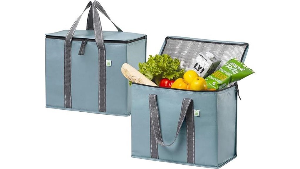 Best Insulated Grocery Tote (folding) to Keep Your Food Fresh 9 collapsible insulated grocery bags