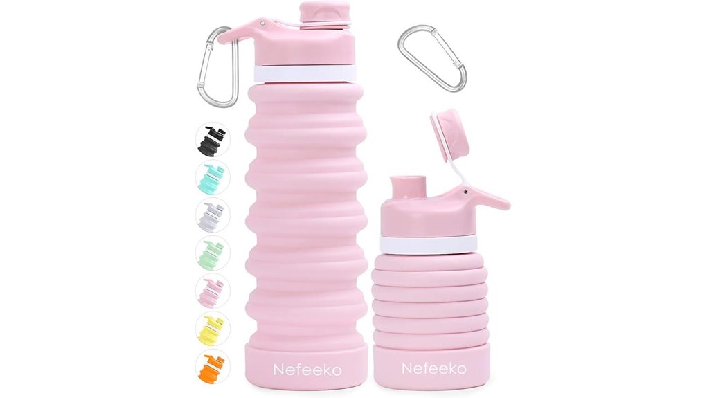 collapsible leakproof 26oz bottle