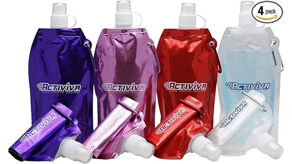 Best Water Bottles With Clip‑Friendly Carry Loops For Travel 11 collapsible reusable 16oz pack